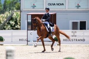 Alexandre Chéret, cavalier de dressage