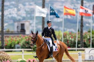 Alexandre Chéret, cavalier de dressage